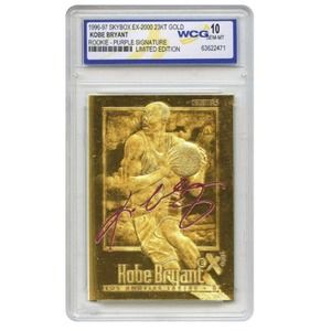 Kobe Bryant 1996-97 Rookie card signature series GEM Mint 10 BasketballCaM